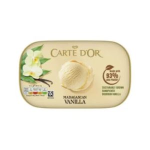 Carte D'or Madagascan Vanilla Ice Cream Dessert 900ml