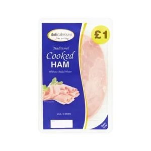 Delicatessen Fine Eating Cooked Ham 90g