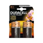 Duracel Power Plus D 2 Pack