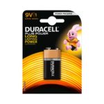 Duracell Plus Power Type 9V Alkaline Batteries 1 Pack