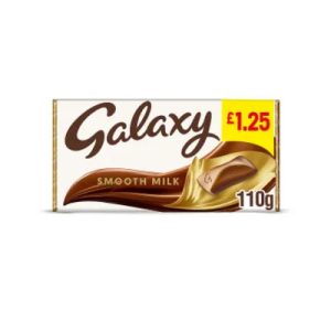 Galaxy Smooth Milk Chocolate Block Bar 110g