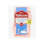 Mattessons Cooked Ham Wafer Thin 250g