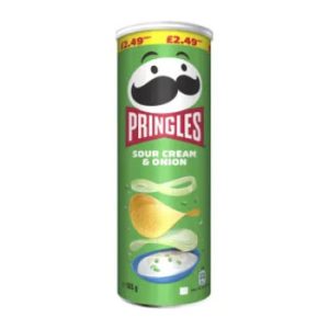 Pringles Sour Cream & Onion 165g