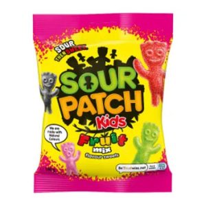 Sour Patch Kids Fruit Mix Flavour Sweets Bag 140g